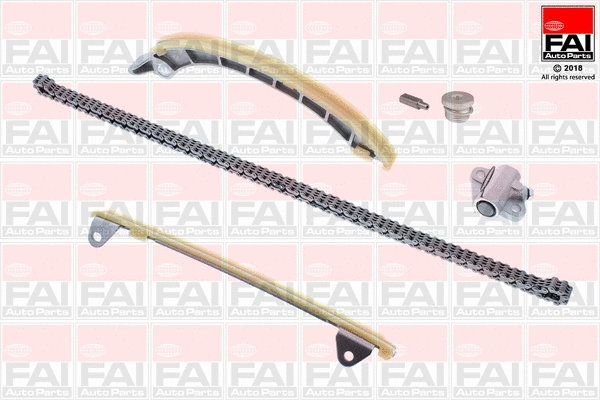 Pavaros grandinės komplektas FAI AutoParts TCK73WO