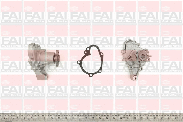 Variklio aušinimo Vandens siurblys FAI AutoParts WP6225