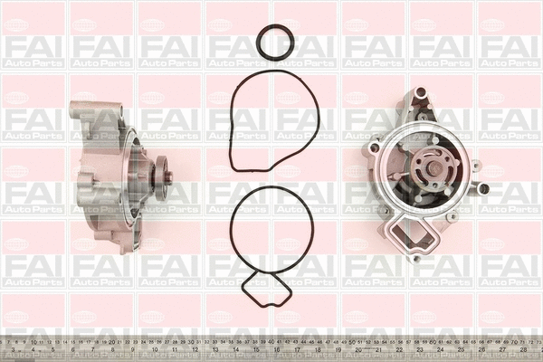 Variklio aušinimo Vandens siurblys FAI AutoParts WP6322