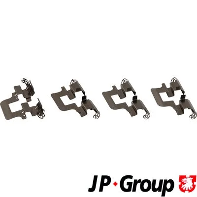 Diskinių stabdžių trinkelių priedų komplektas JP GROUP 1164004010
