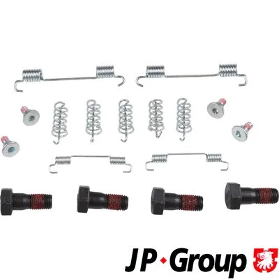 Stovėjimo stabdžių trinkelių priedų komplektas JP GROUP 1363952310
