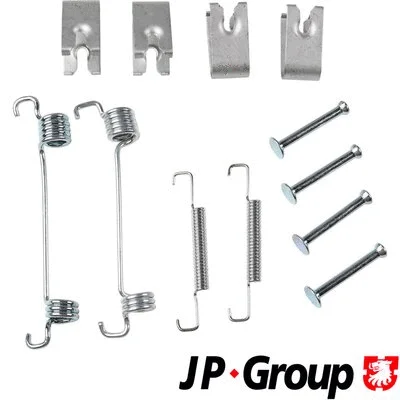 Stovėjimo stabdžių trinkelių priedų komplektas JP GROUP 3163952210