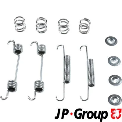 Stovėjimo stabdžių trinkelių priedų komplektas JP GROUP 3563952710