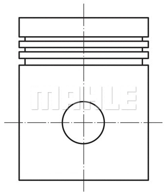 Stūmoklis MAHLE 012 12 03