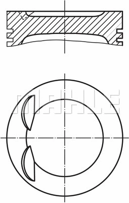 Stūmoklis MAHLE 028 PI 00134 000