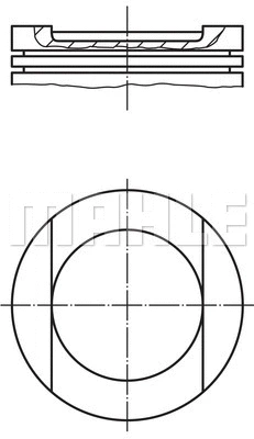 Stūmoklis MAHLE 028 PI 00144 000