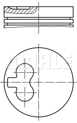 Stūmoklis MAHLE 029 55 02