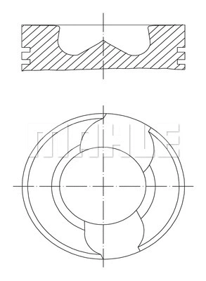 Stūmoklis MAHLE 030 98 00