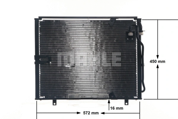 Oro kondicionieriaus radiatorius MAHLE AC 148 000S