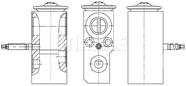 Oro kondicionieriaus išsiplėtimo vožtuvas MAHLE AVE 82 000P