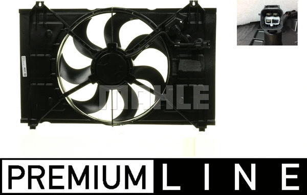 Radiatoriaus ventiliatorius MAHLE CFF 222 000P