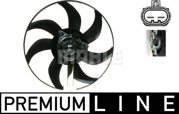 Radiatoriaus ventiliatorius MAHLE CFF 322 000P