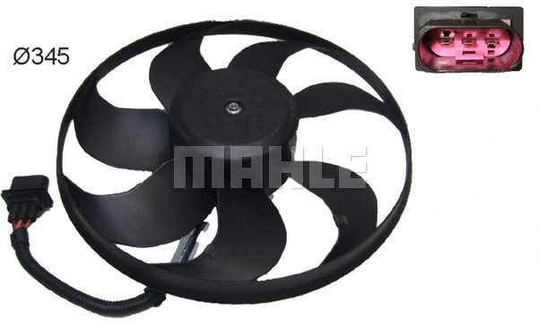 Radiatoriaus ventiliatorius MAHLE CFF 331 000S