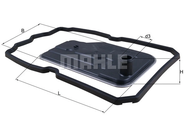 Automatinės transmisijos hidraulinis filtras MAHLE HX 124D