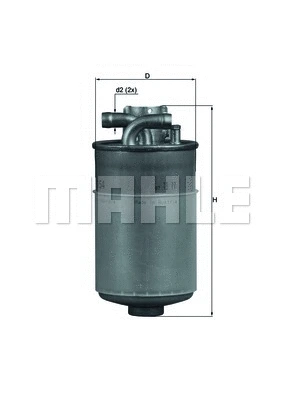 Kuro filtras MAHLE KL 154