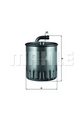 Kuro filtras MAHLE KL 179