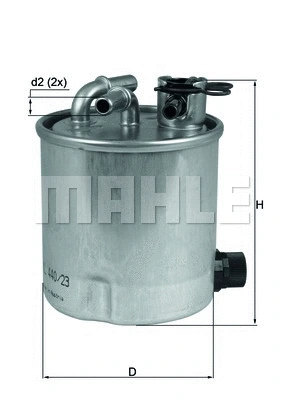 Kuro filtras MAHLE KL 440/23