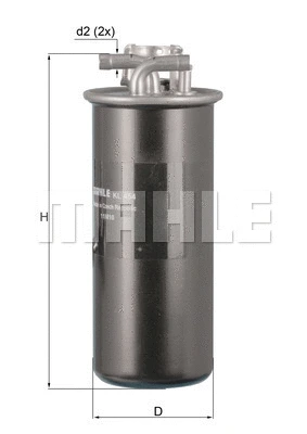 Kuro filtras MAHLE KL 454