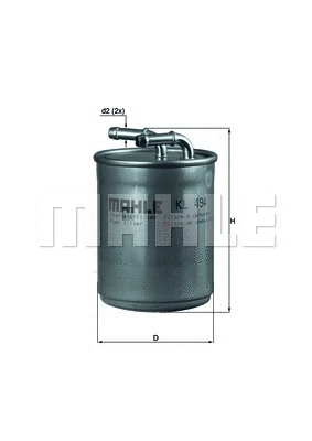 Kuro filtras MAHLE KL 494