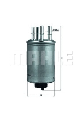 Kuro filtras MAHLE KL 506