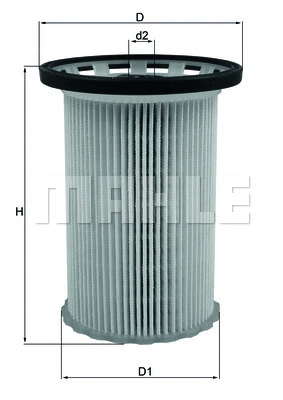 Kuro filtras MAHLE KX 341