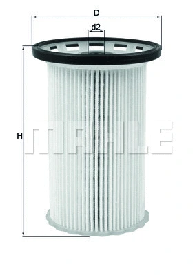 Kuro filtras MAHLE KX 342