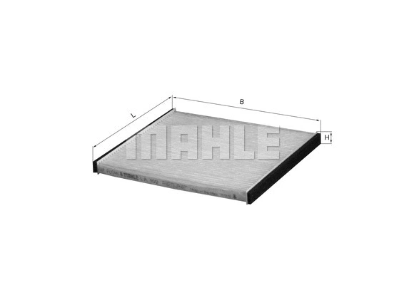 Salono filtras MAHLE LA 109