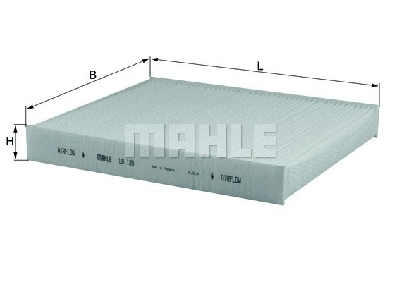 Salono filtras MAHLE LA 120