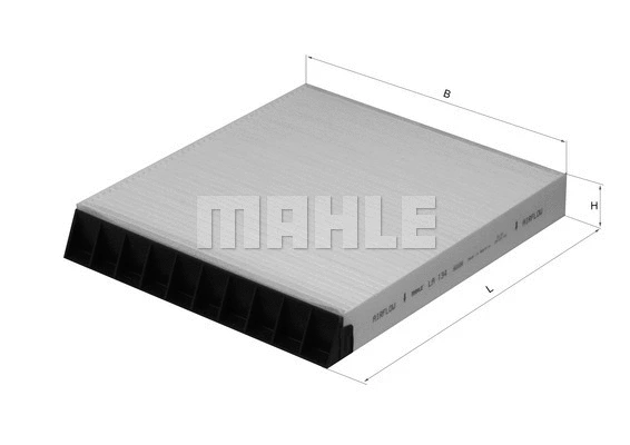 Salono filtras MAHLE LA 134