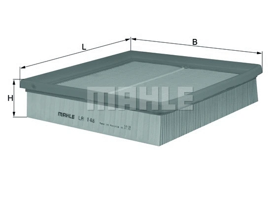 Salono filtras MAHLE LA 148