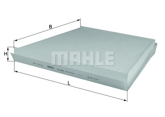 Salono filtras MAHLE LA 156/1