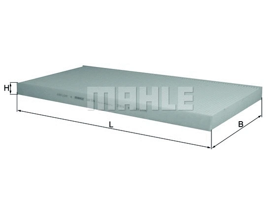 Salono filtras MAHLE LA 170