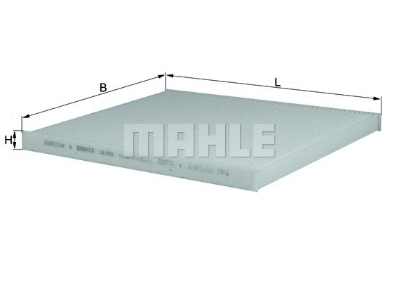 Salono filtras MAHLE LA 298
