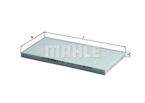 Salono filtras MAHLE LA 35