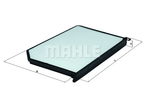 Salono filtras MAHLE LA 379