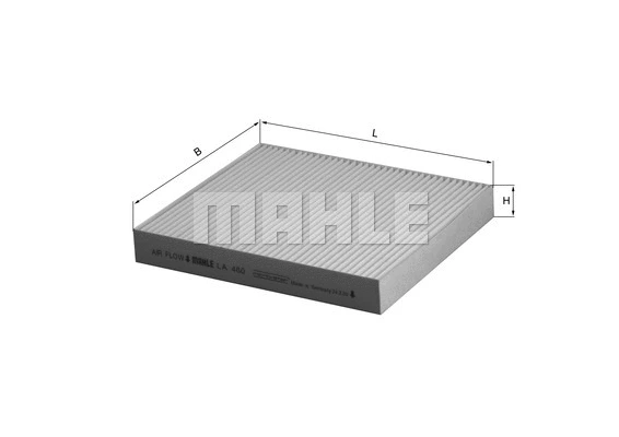 Salono filtras MAHLE LA 460