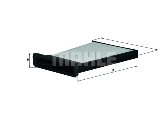 Salono filtras MAHLE LA 480