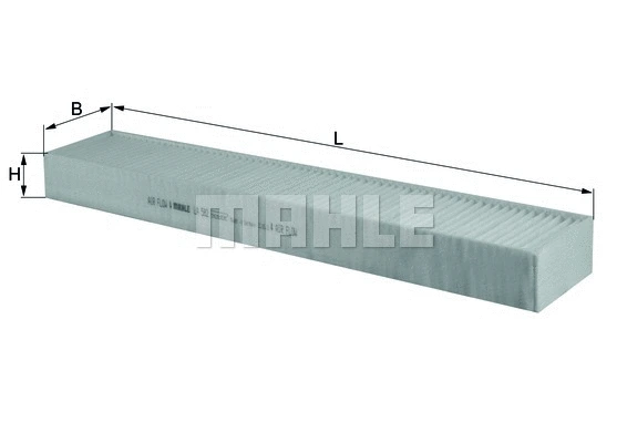 Salono filtras MAHLE LA 582
