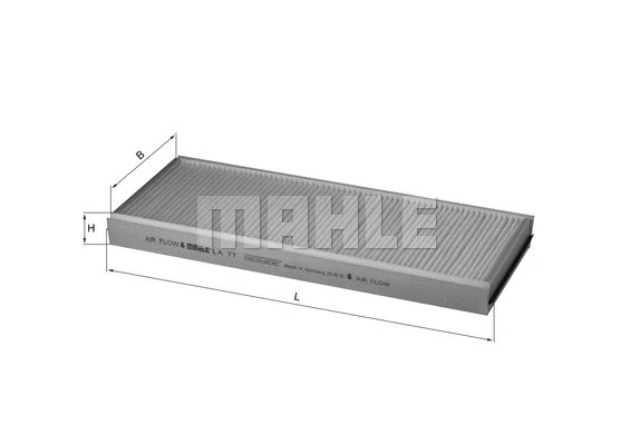 Salono filtras MAHLE LA 77
