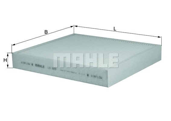 Salono filtras MAHLE LA 809
