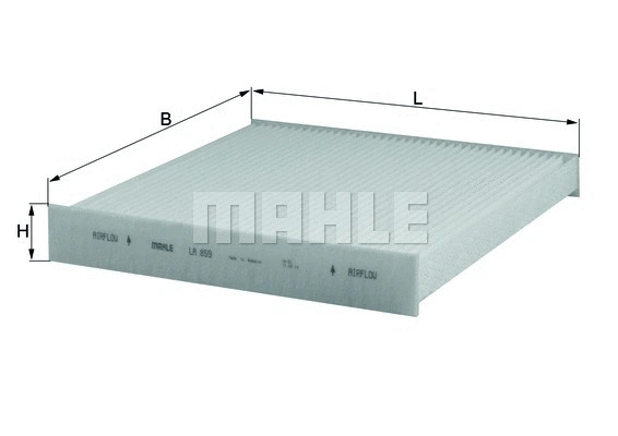 Salono filtras MAHLE LA 859