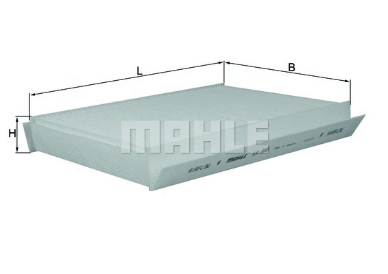 Salono filtras MAHLE LA 889