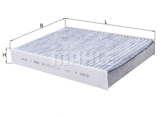 Salono filtras MAHLE LAK 1173