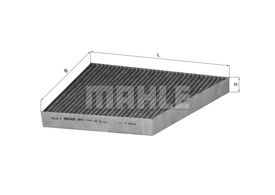 Salono filtras MAHLE LAK 156