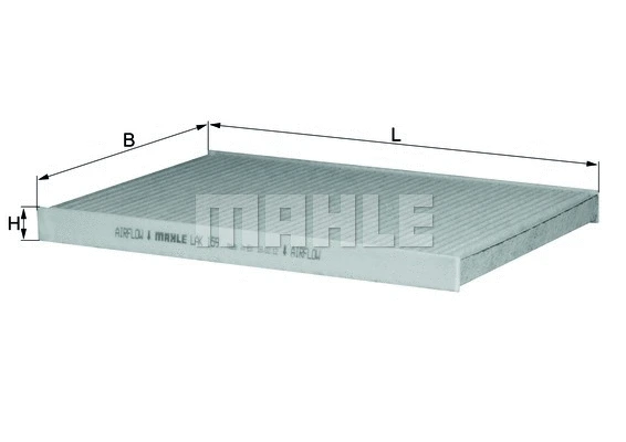 Salono filtras MAHLE LAK 159
