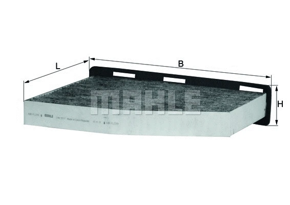 Salono filtras MAHLE LAK 181/1