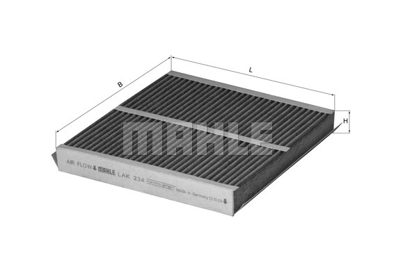 Salono filtras MAHLE LAK 234