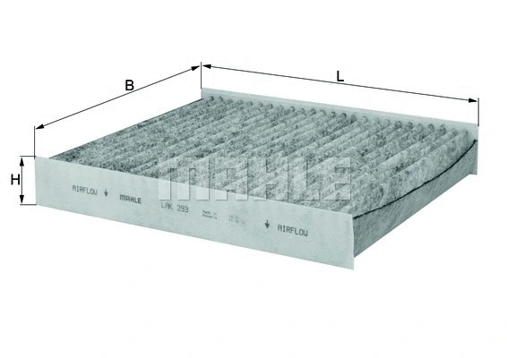 Salono filtras MAHLE LAK 293