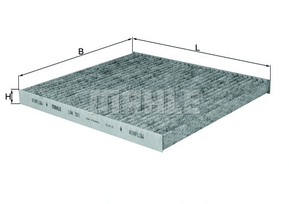 Salono filtras MAHLE LAK 301