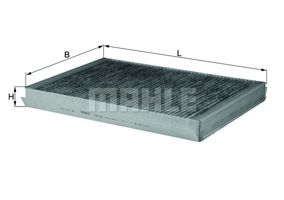 Salono filtras MAHLE LAK 307